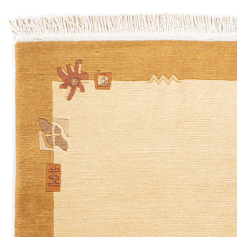 Nepal Tæppe - Royal - 138 x 71 cm - beige