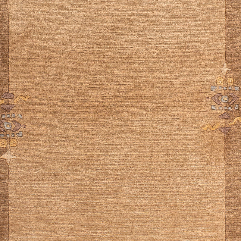 Nepal Tæppe - Royal - 143 x 71 cm - lys brun