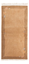 Nepal Tæppe 73x138cm - Uldtæppe - Rektangulær / Lys brun / 73 x 138 cm Rektangulær