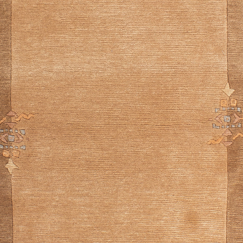 Nepal Tæppe - Royal - 138 x 73 cm - lys brun
