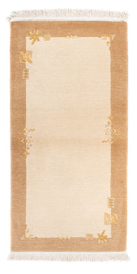 Nepal Tæppe - Royal - 141 x 72 cm - beige