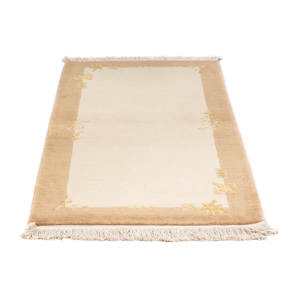 Nepal Tæppe - Royal - 141 x 72 cm - beige