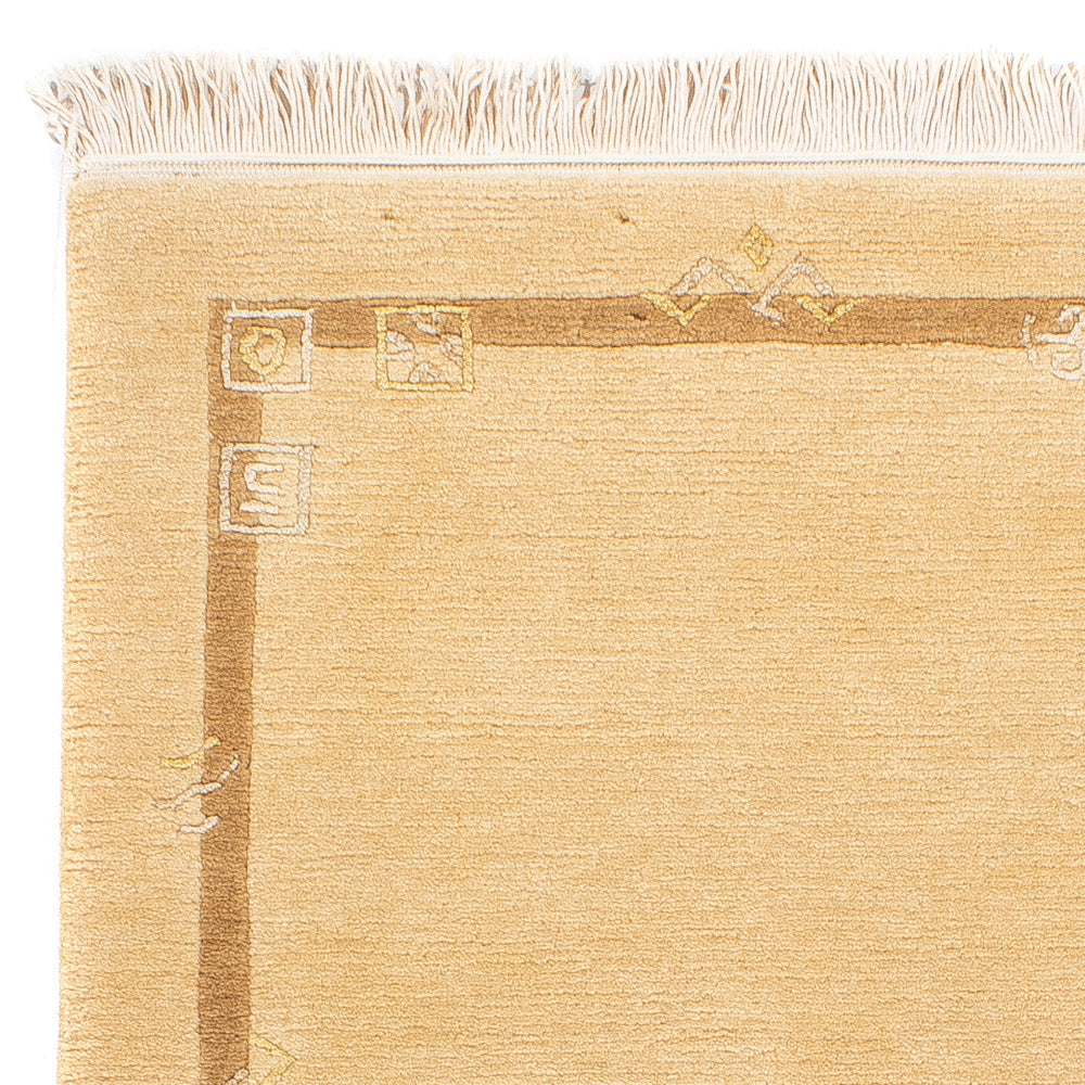 Nepal Tæppe - Royal - 141 x 72 cm - beige