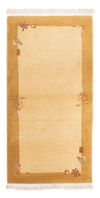 Nepal Tæppe - Royal - 141 x 74 cm - beige