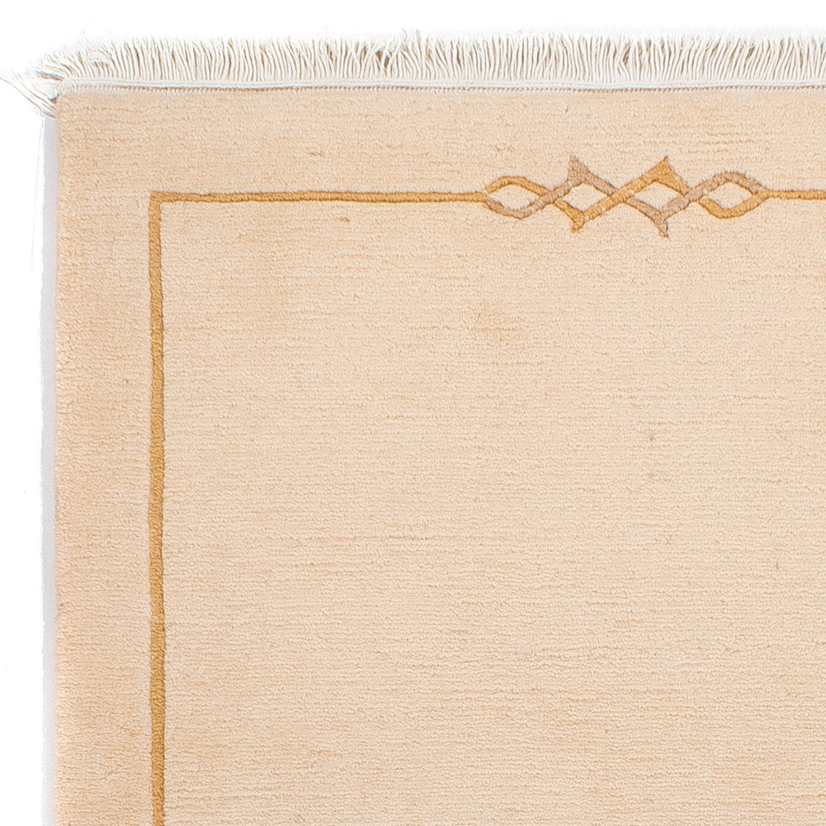 Nepal Tæppe - Royal - 137 x 73 cm - beige