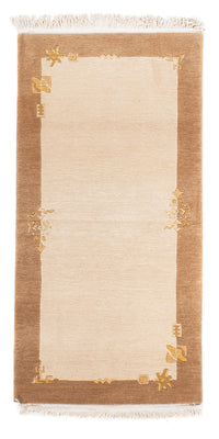 Nepal Tæppe - Royal - 139 x 72 cm - beige