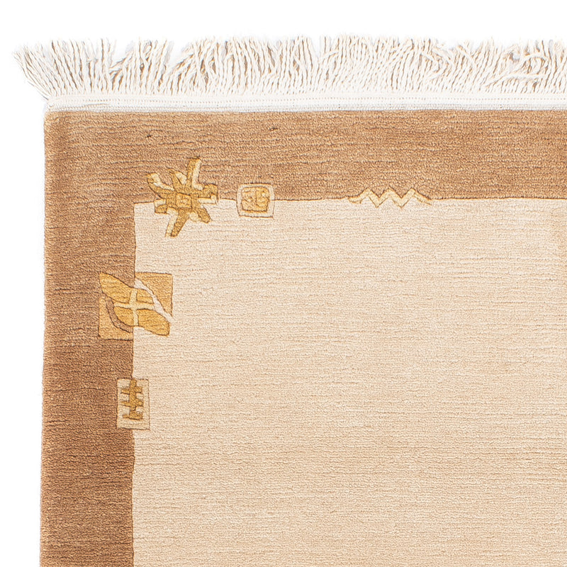 Nepal Tæppe - Royal - 139 x 72 cm - beige