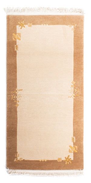Nepal Tæppe - Royal - 143 x 73 cm - beige