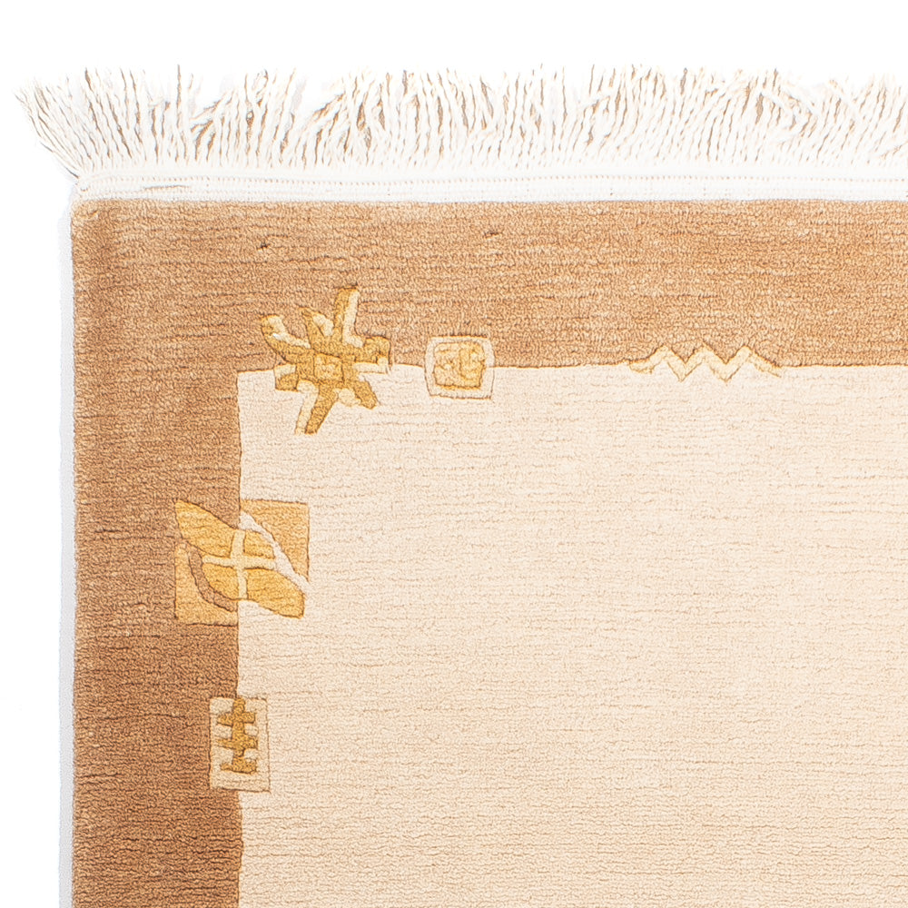 Nepal Tæppe - Royal - 143 x 73 cm - beige