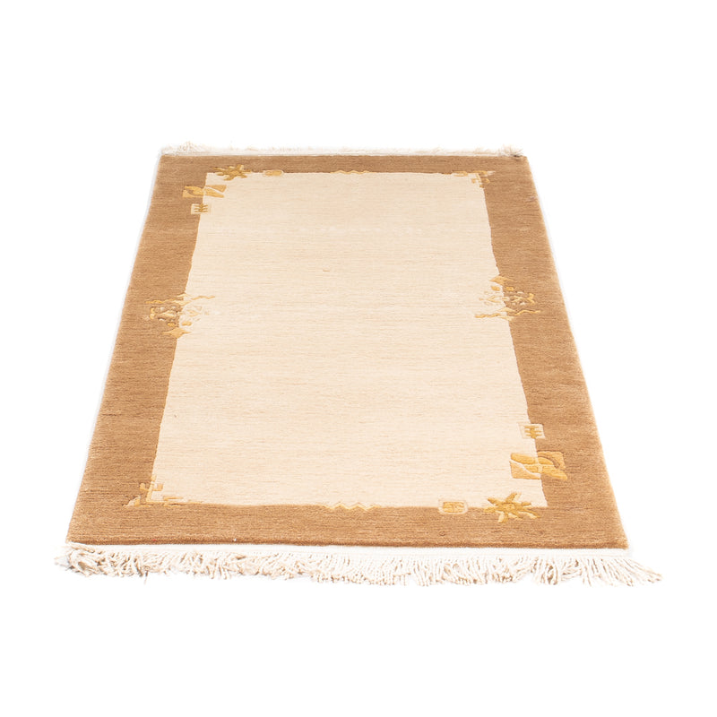 Nepal Tæppe - Royal - 143 x 73 cm - beige