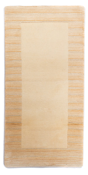 Nepal Tæppe - Royal - 144 x 72 cm - beige