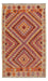 Løber Kelim Carpet - Splash - 192 x 110 cm - flerfarvet