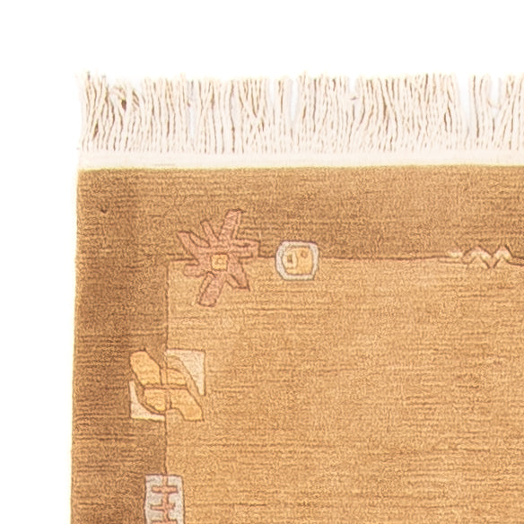 Løber Nepal Tæppe - 266 x 70 cm - beige