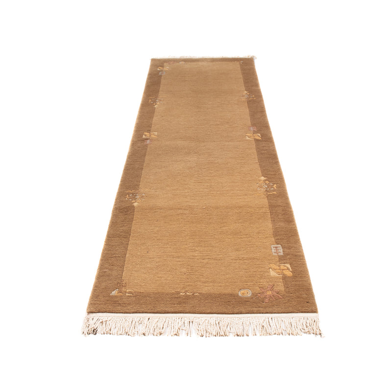 Løber Nepal Tæppe - 266 x 70 cm - beige