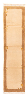 Løber Nepal Tæppe - 263 x 70 cm - beige