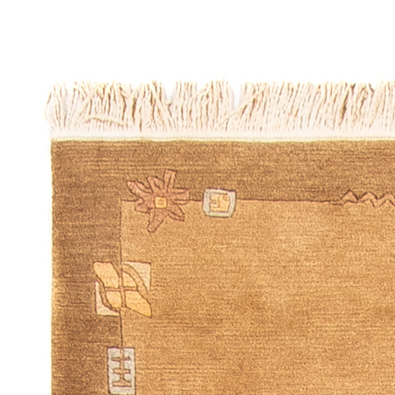 Løber Nepal Tæppe - 265 x 72 cm - beige
