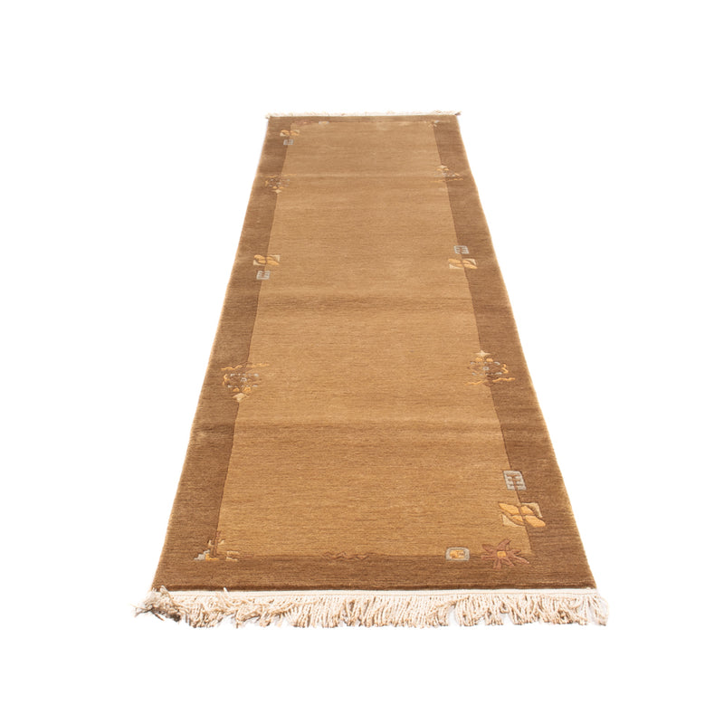 Løber Nepal Tæppe - 265 x 72 cm - beige