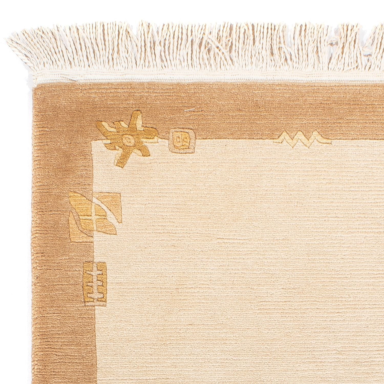 Nepal Tæppe - Royal - 137 x 71 cm - beige