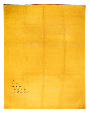Gabbeh-tæppe - Indus - 385 x 295 cm - guld