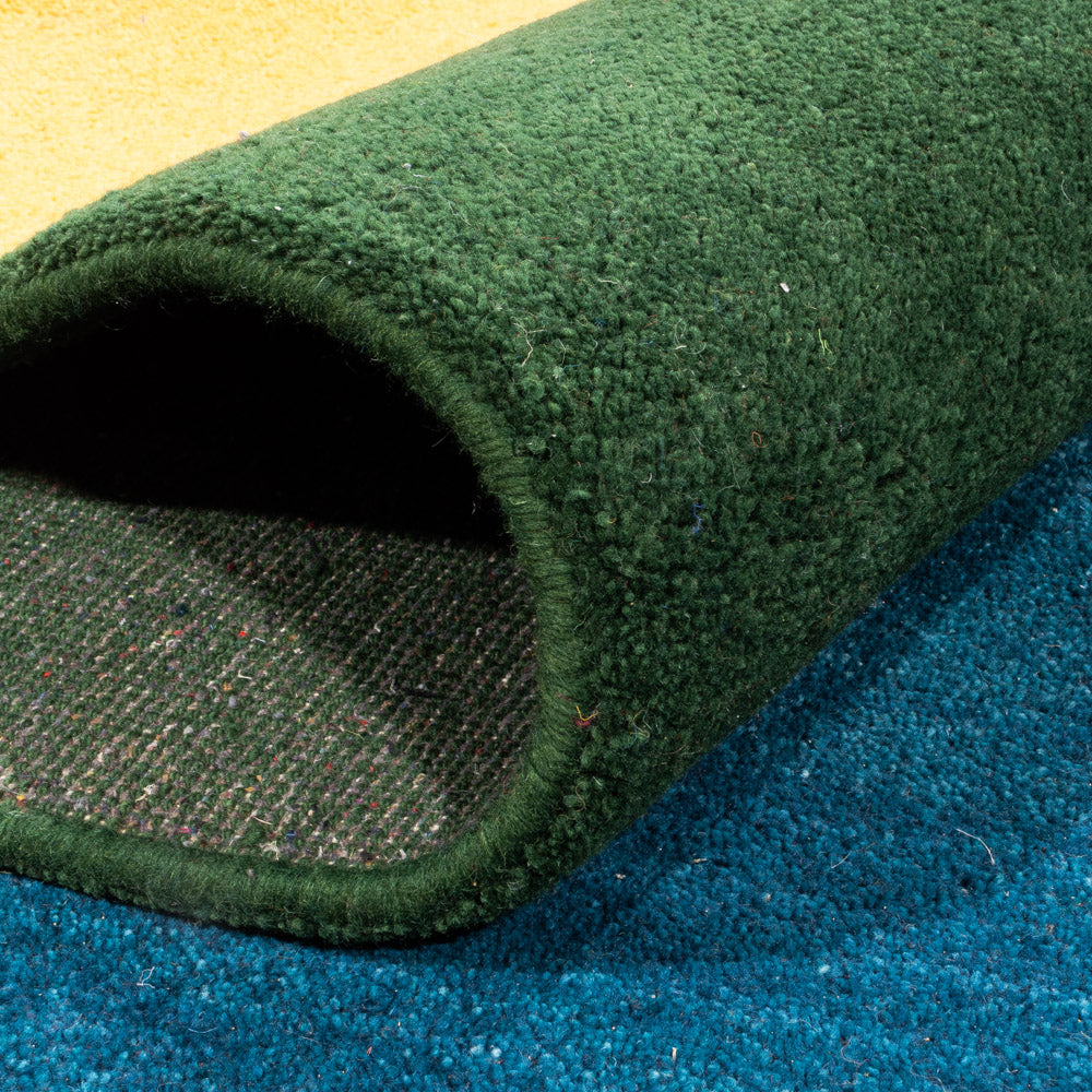 Gabbeh-tæppe - Indus - 398 x 291 cm - blå