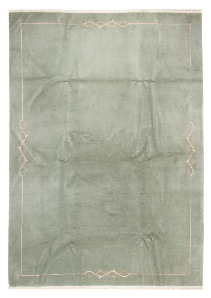 Nepal Tæppe - Royal - 349 x 249 cm - olivengrøn