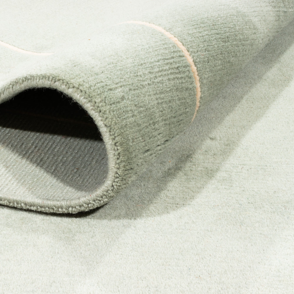 Nepal Tæppe - Royal - 349 x 249 cm - olivengrøn