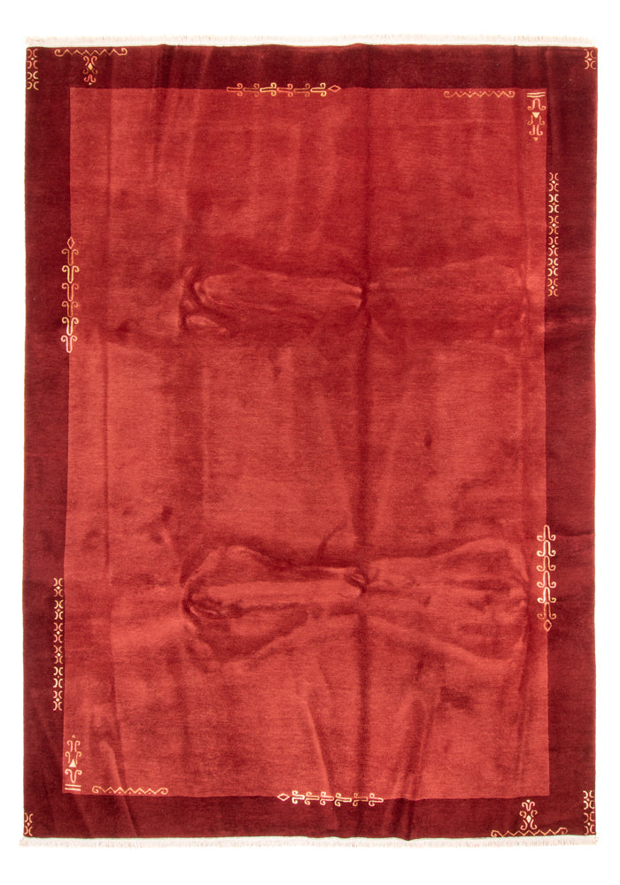 Nepal Tæppe - Royal - 340 x 252 cm - rød