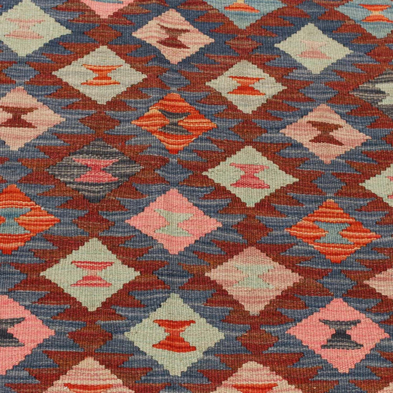 Kelim Carpet - Splash - 185 x 126 cm - flerfarvet
