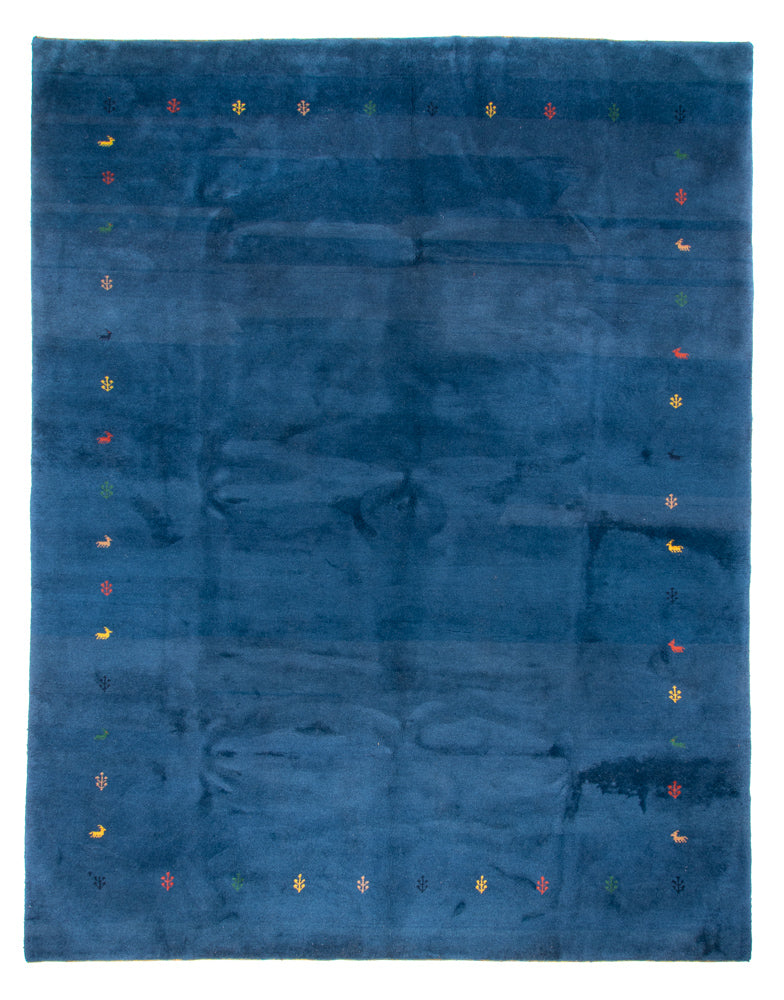Gabbeh-tæppe - Indus - 396 x 293 cm - blå