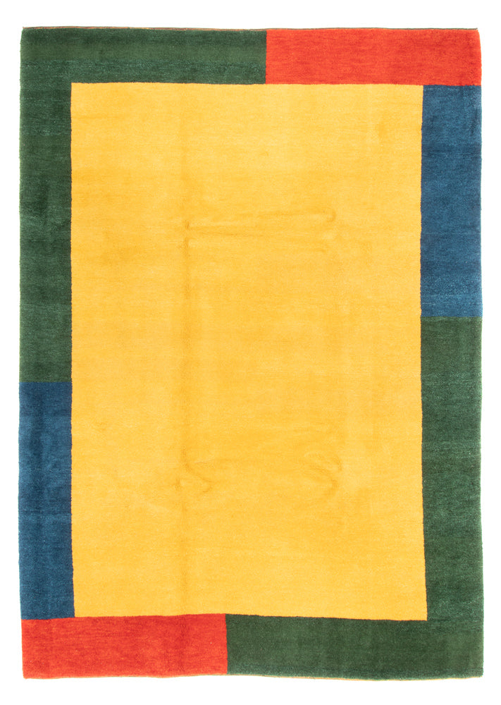 Gabbeh-tæppe - Indus - 346 x 253 cm - gul
