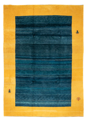 Gabbeh-tæppe - Indus - 349 x 246 cm - blå