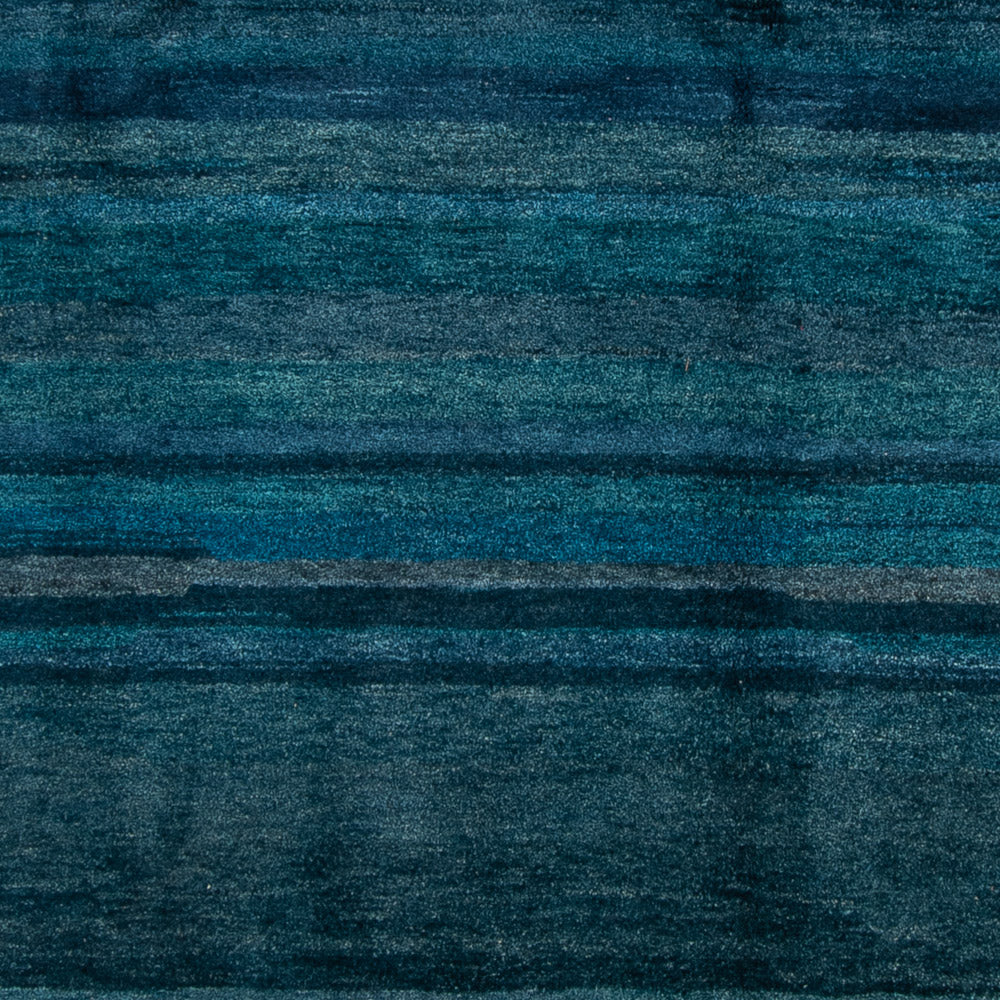 Gabbeh-tæppe - Indus - 349 x 246 cm - blå