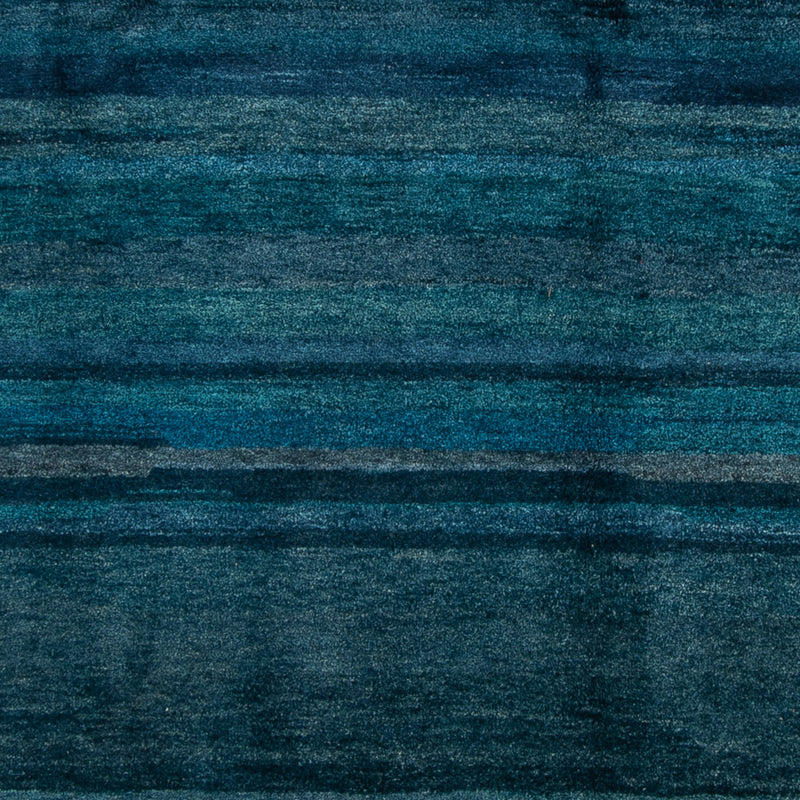 Gabbeh-tæppe - Indus - 349 x 246 cm - blå