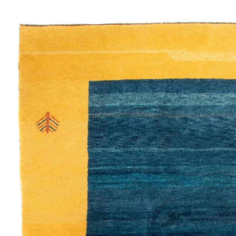 Gabbeh-tæppe - Indus - 349 x 246 cm - blå