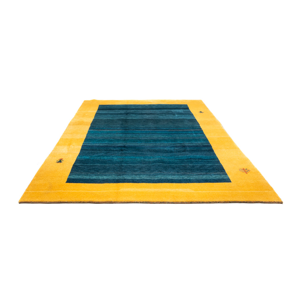 Gabbeh-tæppe - Indus - 349 x 246 cm - blå