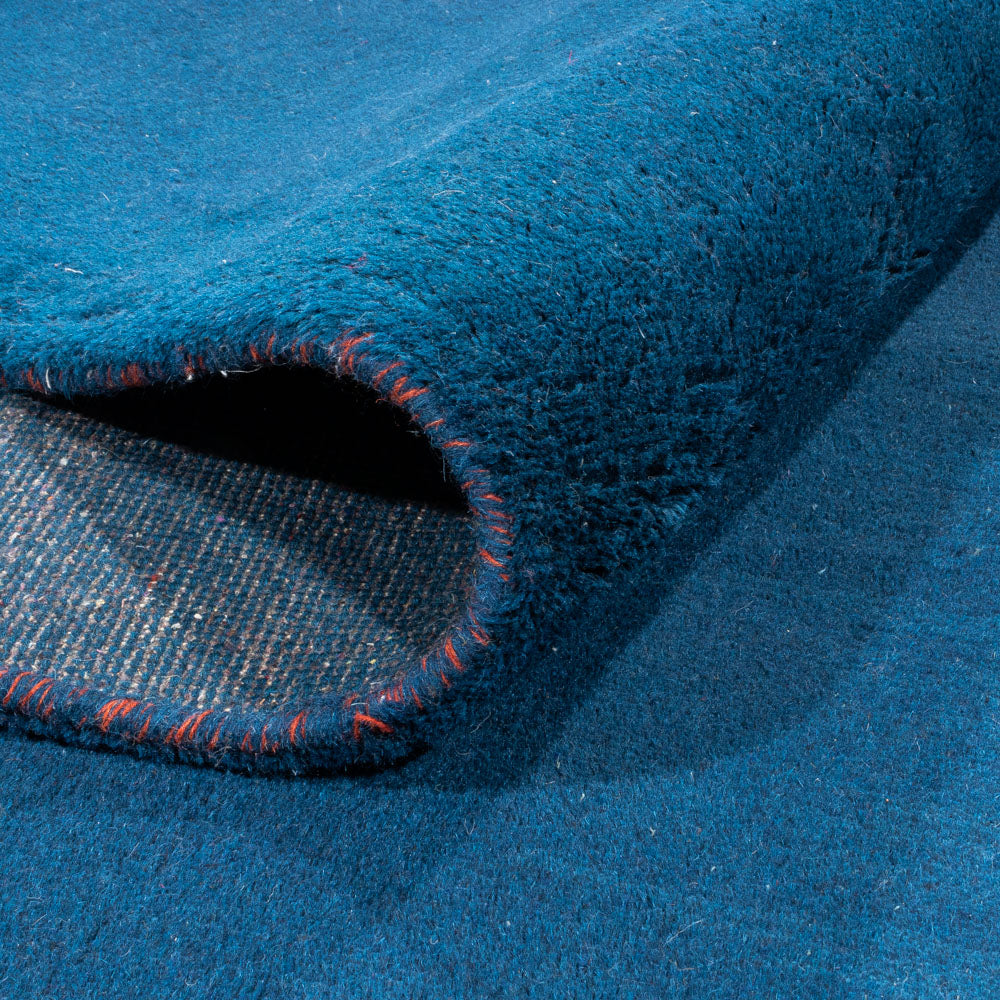 Gabbeh-tæppe - Indus - 396 x 305 cm - blå