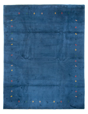 Gabbeh-tæppe - Indus - 394 x 297 cm - blå