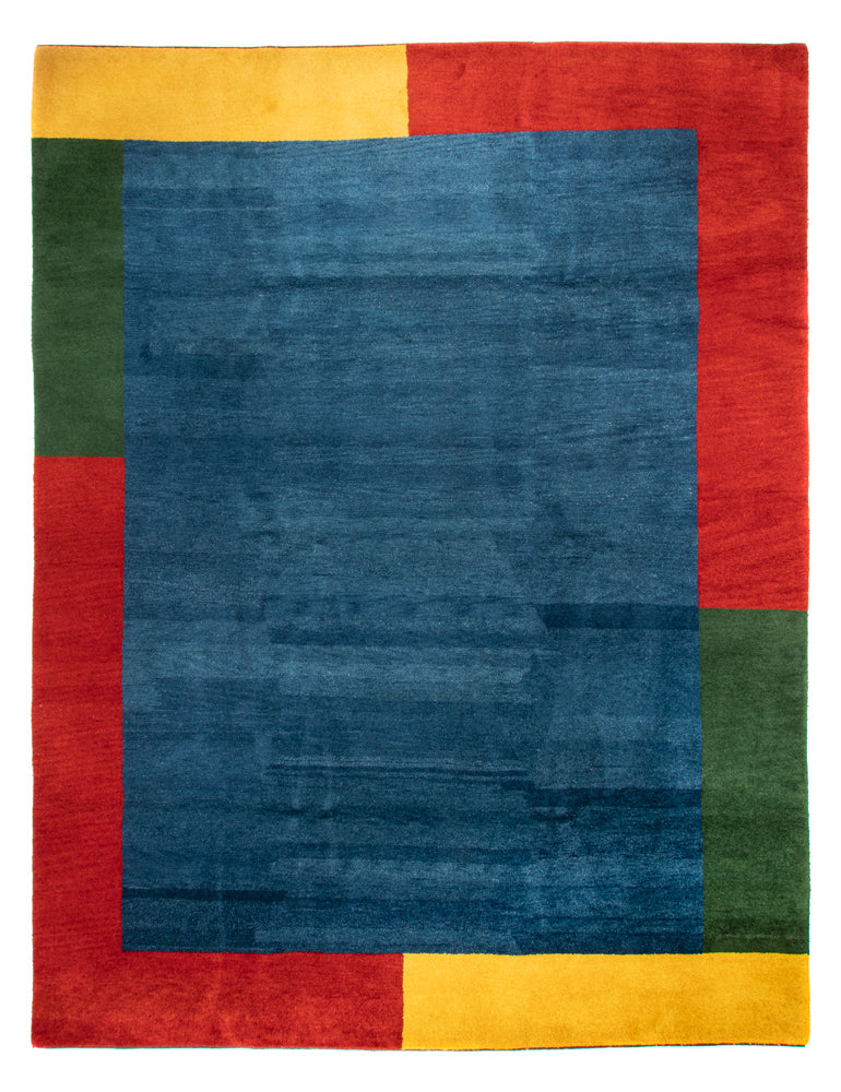 Gabbeh-tæppe - Indus - 397 x 285 cm - blå