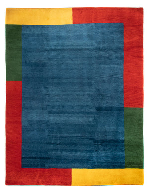 Gabbeh-tæppe - Indus - 397 x 285 cm - blå