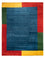 Gabbeh-tæppe - Indus - 397 x 285 cm - blå