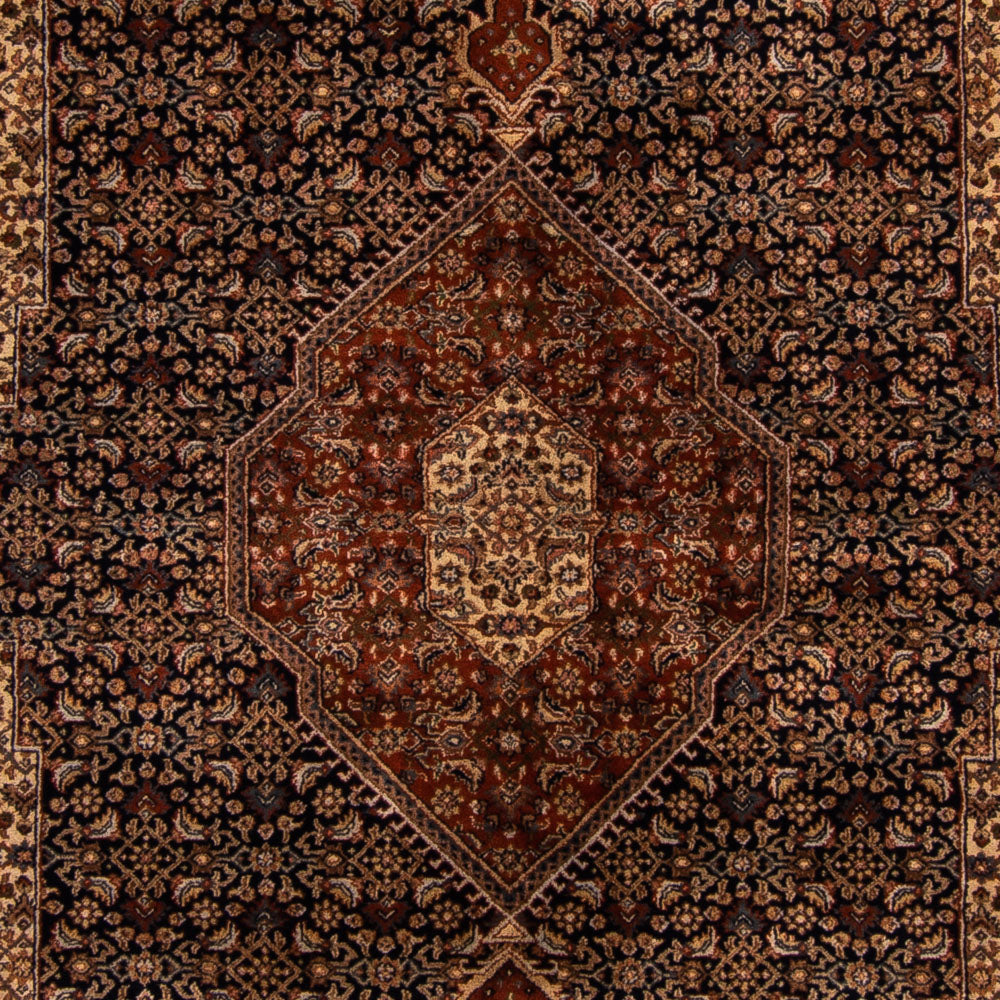Orientalsk tæppe - Bijar - Indus - Royal - 309 x 203 cm - mørkeblå