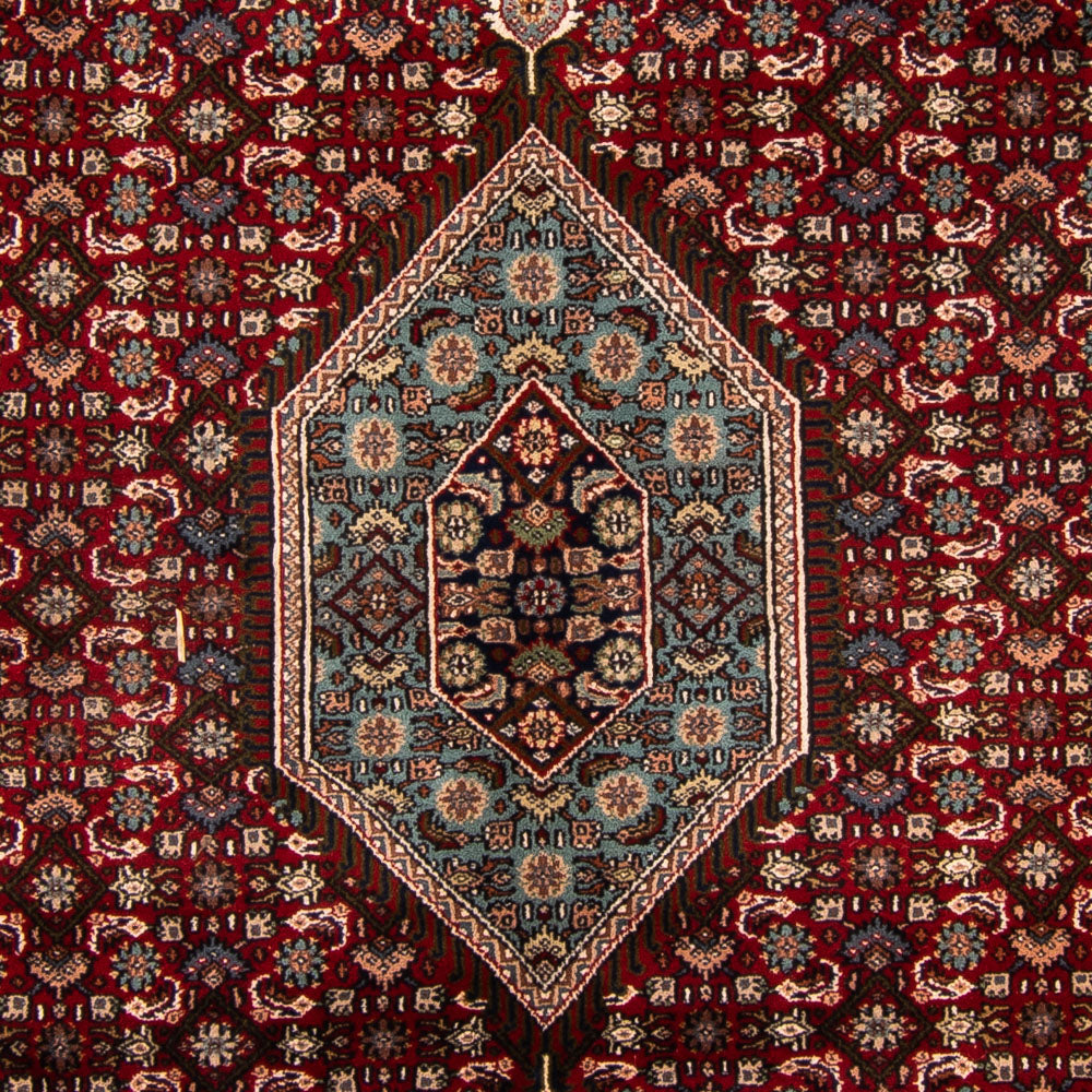 Orientalsk tæppe - Bijar - Indus - Royal - 298 x 198 cm - rød