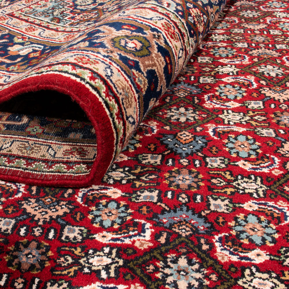 Orientalsk tæppe - Bijar - Indus - Royal - 298 x 198 cm - rød