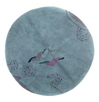 Gabbeh-tæppe - Indus rundt  - 200 x 200 cm - blå