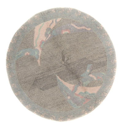 Nepal Tæppe 200x200cm - Uldtæppe