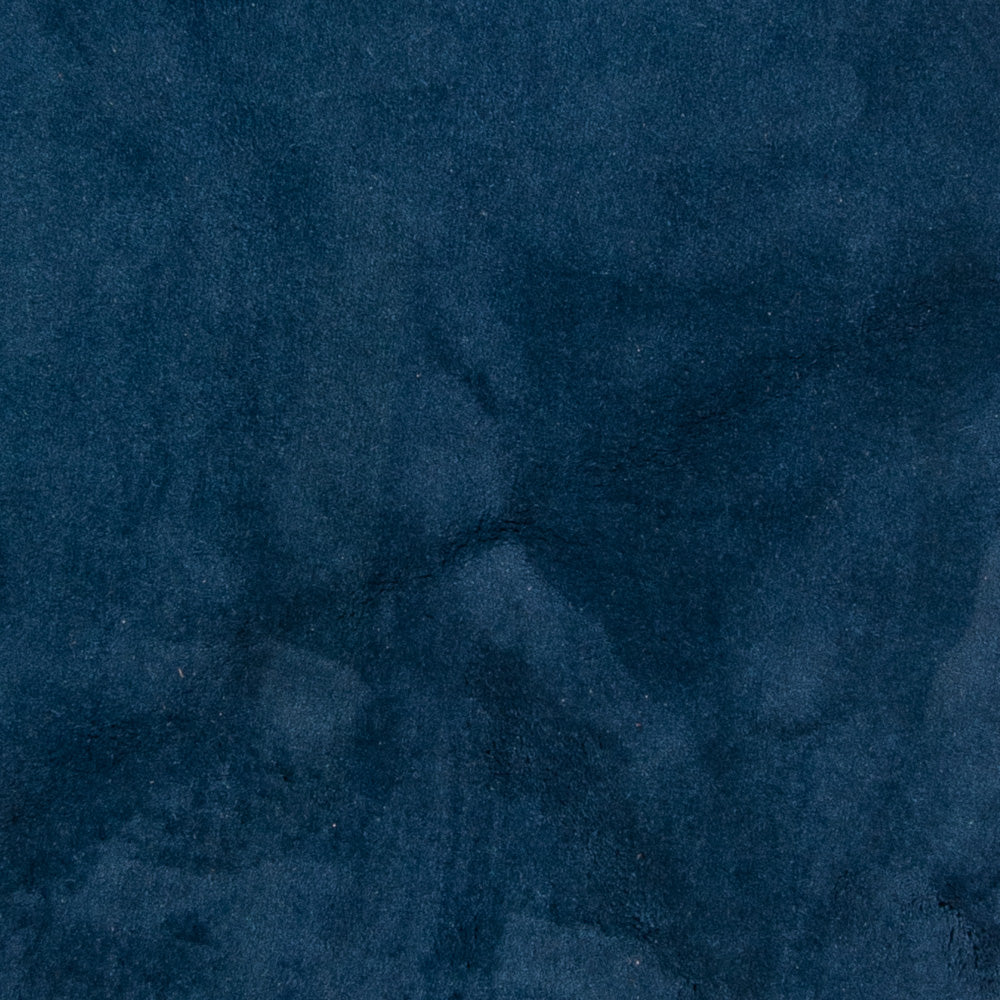 Gabbeh-tæppe - Indus rundt  - 189 x 189 cm - blå