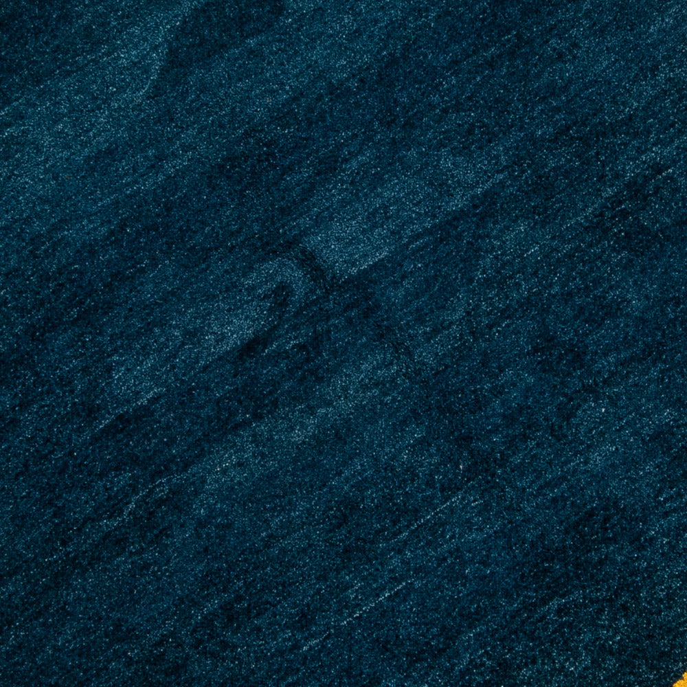 Gabbeh-tæppe - Indus rundt  - 193 x 193 cm - blå