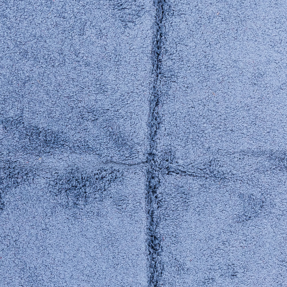 Tæppe med høj pæl - 230 x 160 cm - blå