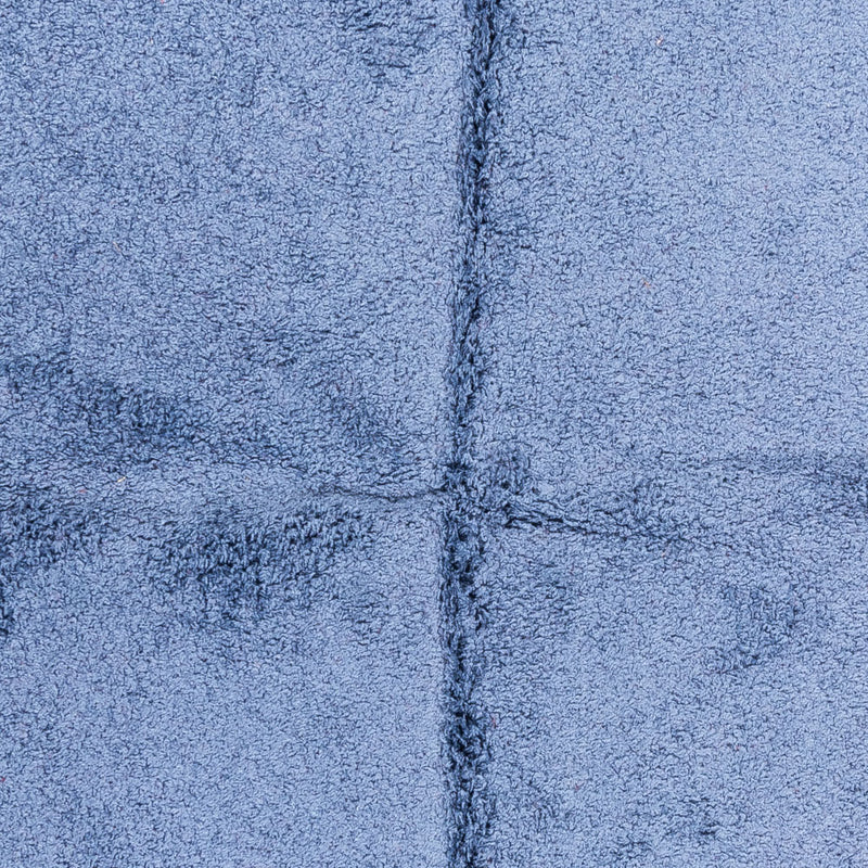 Tæppe med høj pæl - 230 x 160 cm - blå