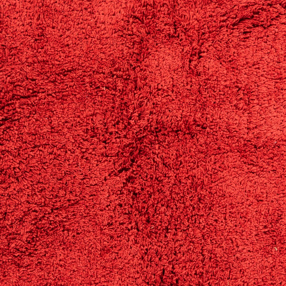 Tæppe med høj pæl - 200 x 140 cm - rød